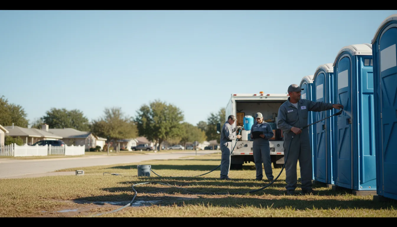 Long-Term Portable Toilet Rental in Archer City, TX near me